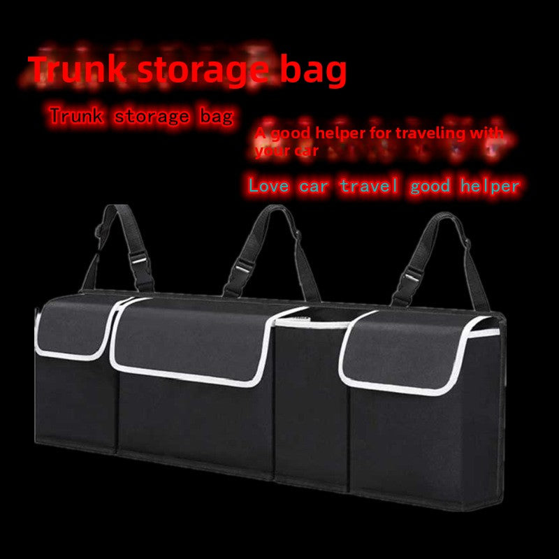 Car Storage Hanging Bag Storage Box Trunk Car Organizer Car Wall-Mounted Storage Bag Storage Box