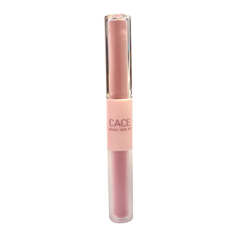 Fun Double-Ended Lip Glaze 6 Colors Matte Glaze Lip Gloss