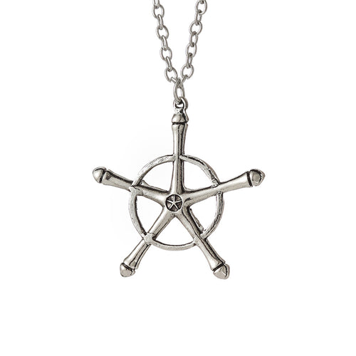 Anime Character Zinc Alloy Pendant Necklace