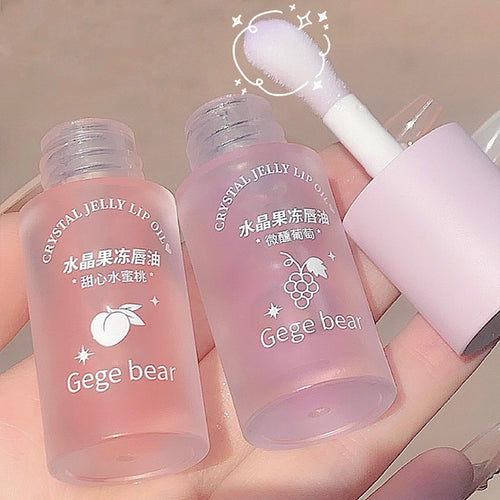 Crystal Jelly Lip Oil Hydrating Moisturizing Lip Glaze