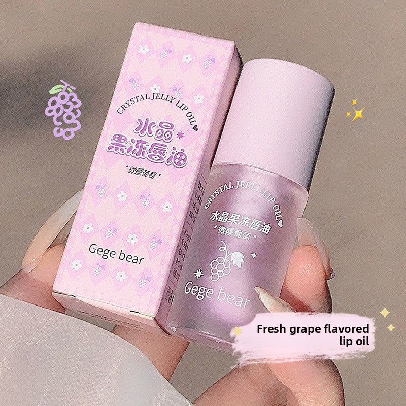 Crystal Jelly Lip Oil Hydrating Moisturizing Lip Glaze