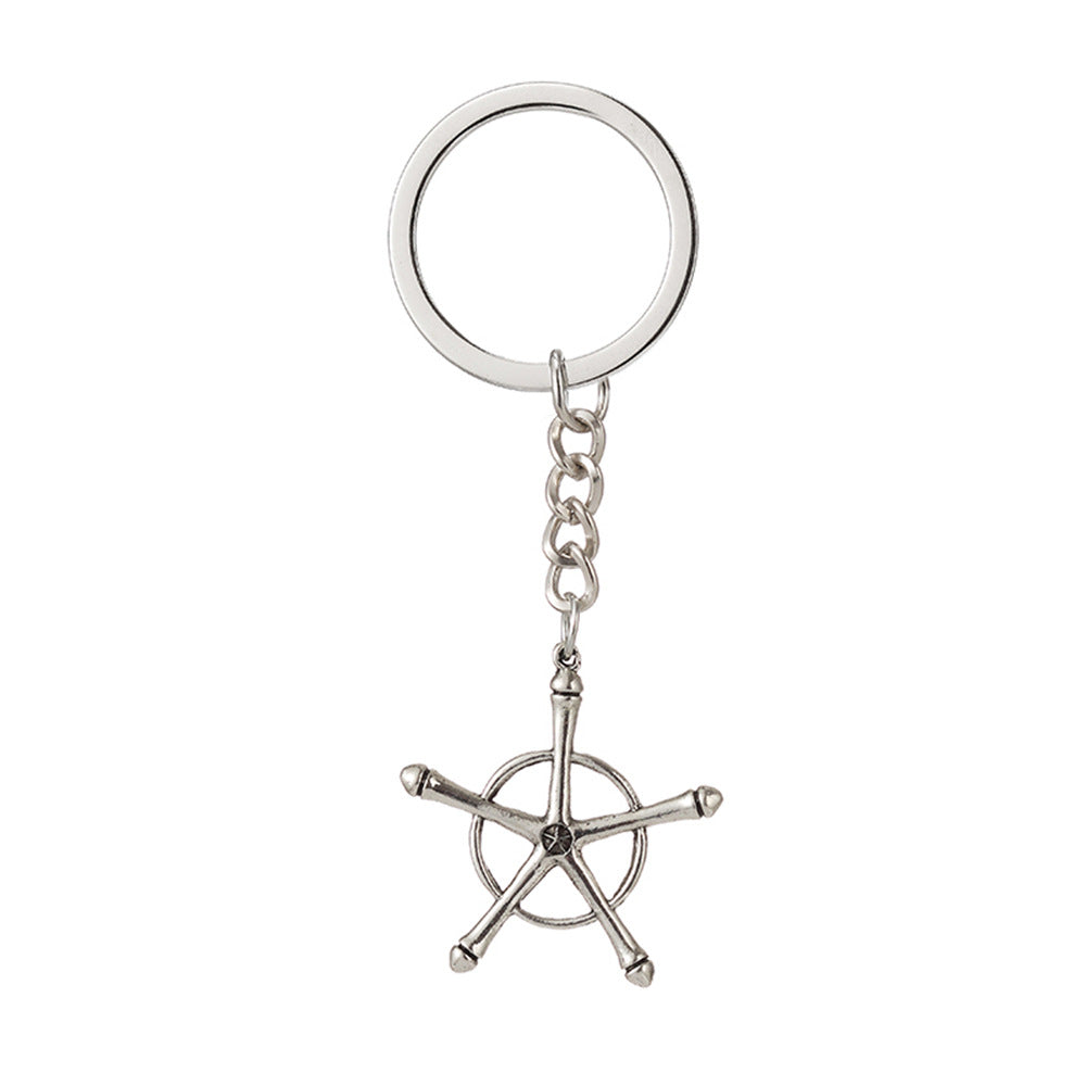 Anime Character Zinc Alloy Pendant Necklace